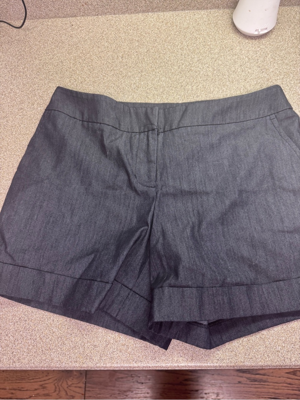 Apt. 9 Charcoal Gray Tailored Bermuda Shorts